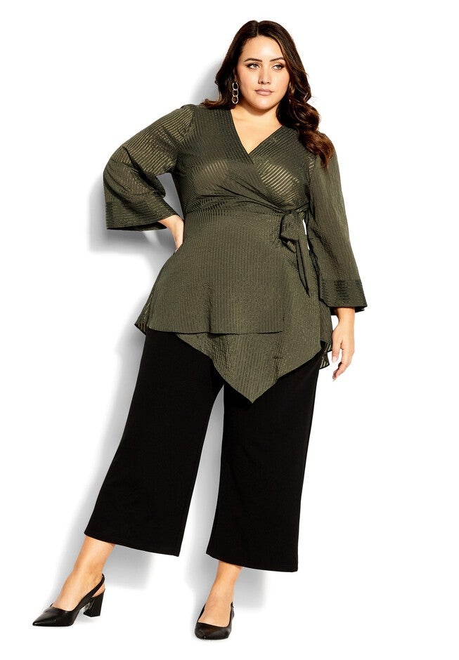 Whitney Top - olive, GREEN, alternate image number null