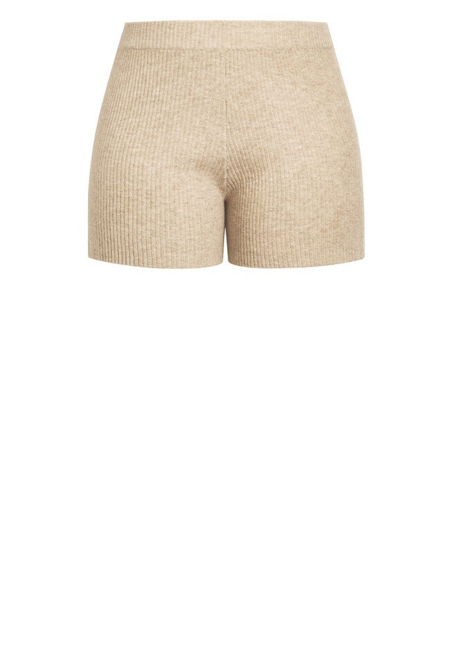 Luxe Knit Short - caramel, BROWN, alternate image number null