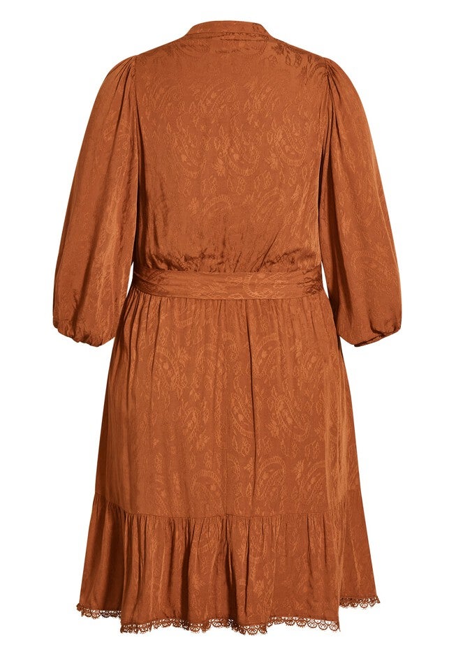 Festival Dress - spice, BROWN, alternate image number 3