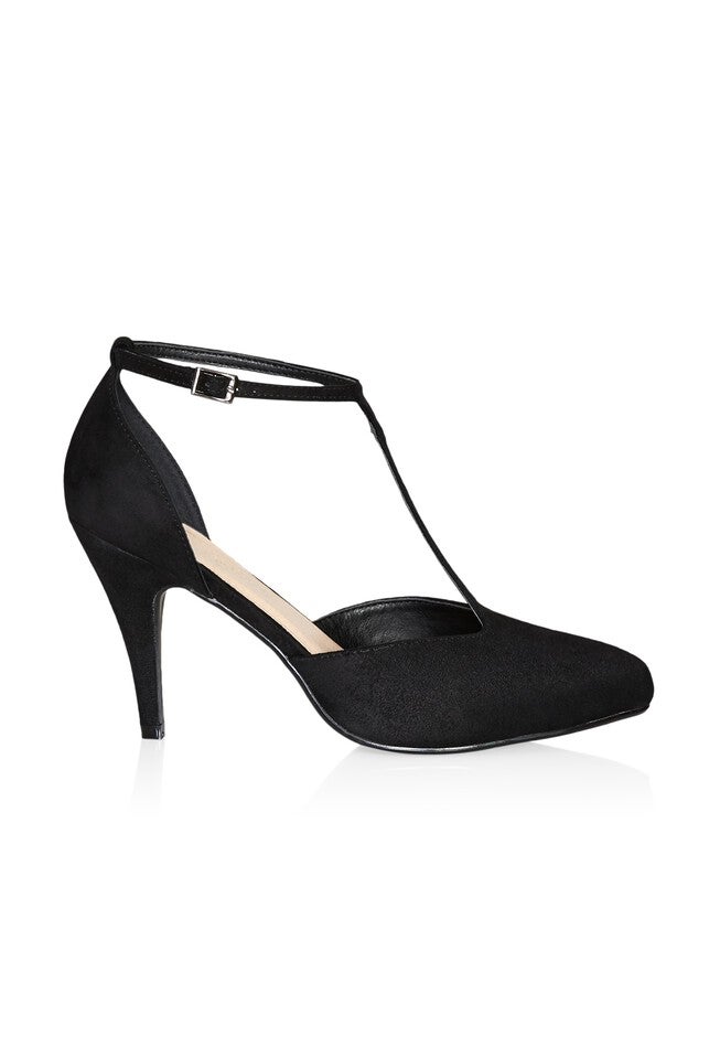 WIDE FIT Stefania Heel - black, BLACK, on-hover image number null
