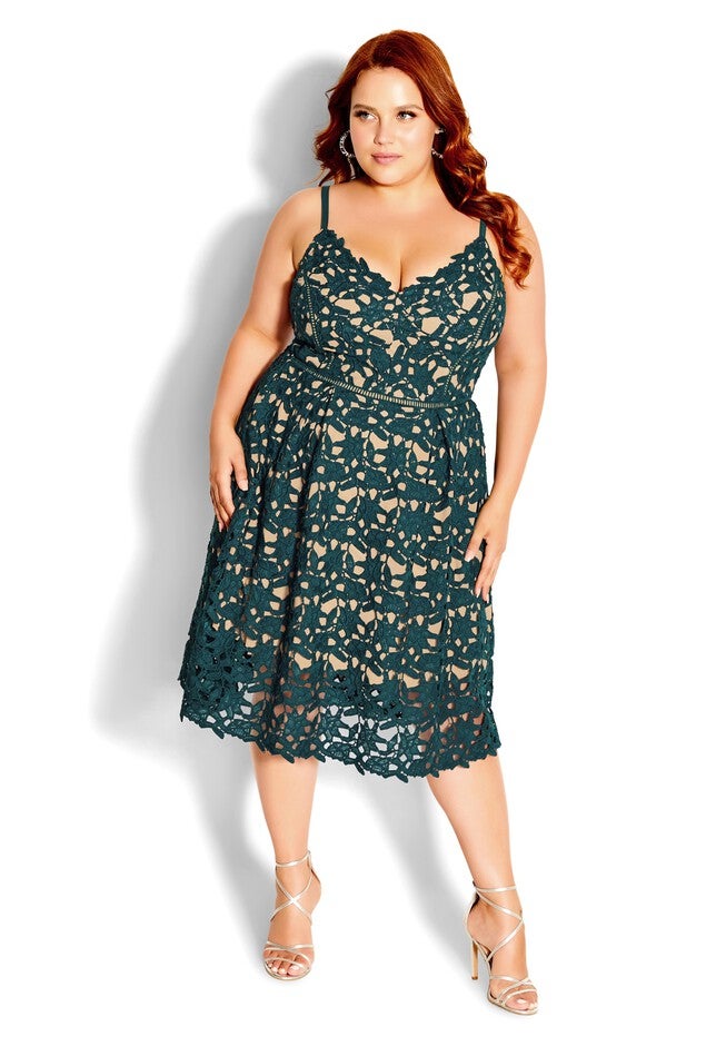 So Fancy Dress - emerald, GREEN, on-hover image number null