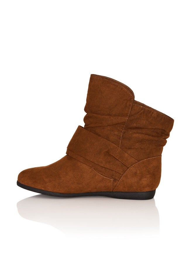 Serena Wide Width Ankle Boot, CHOCOLATE, alternate image number null