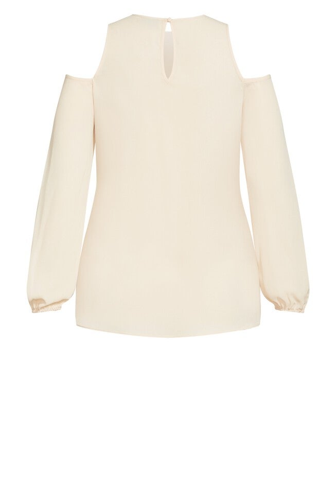 Natalia Top - buff, BEIGE, alternate image number 4