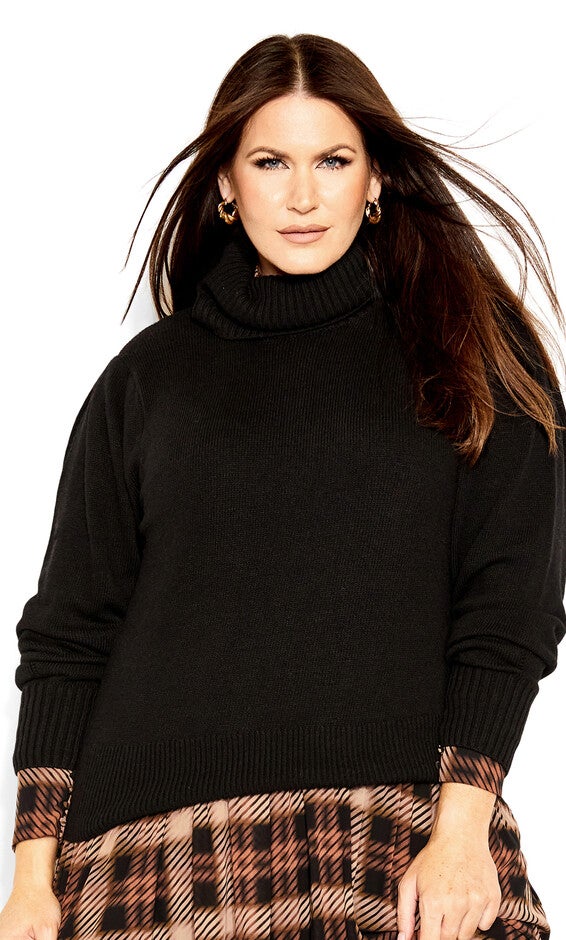 Softly Sweet Sweater - black, BLACK, hi-res image number 0