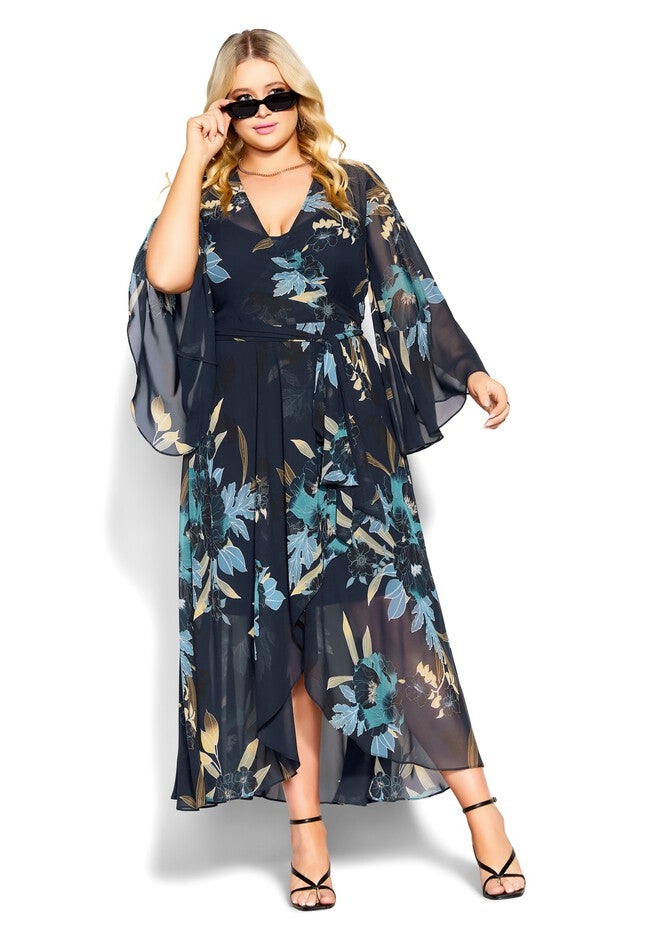 Eleanor Maxi Dress - navy, BLUE, on-hover image number null