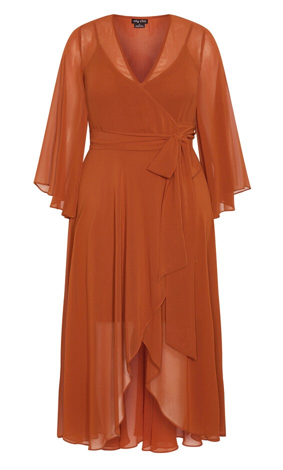 Fleetwood Maxi Dress - ginger, GINGER, alternate image number 3