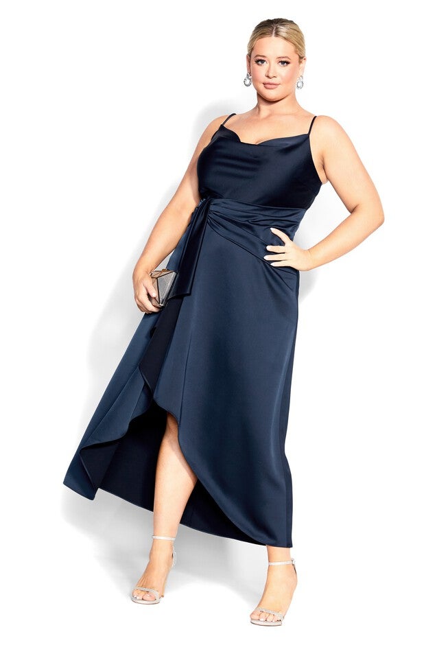 Simplicity Dress - navy, BLUE, on-hover image number 1
