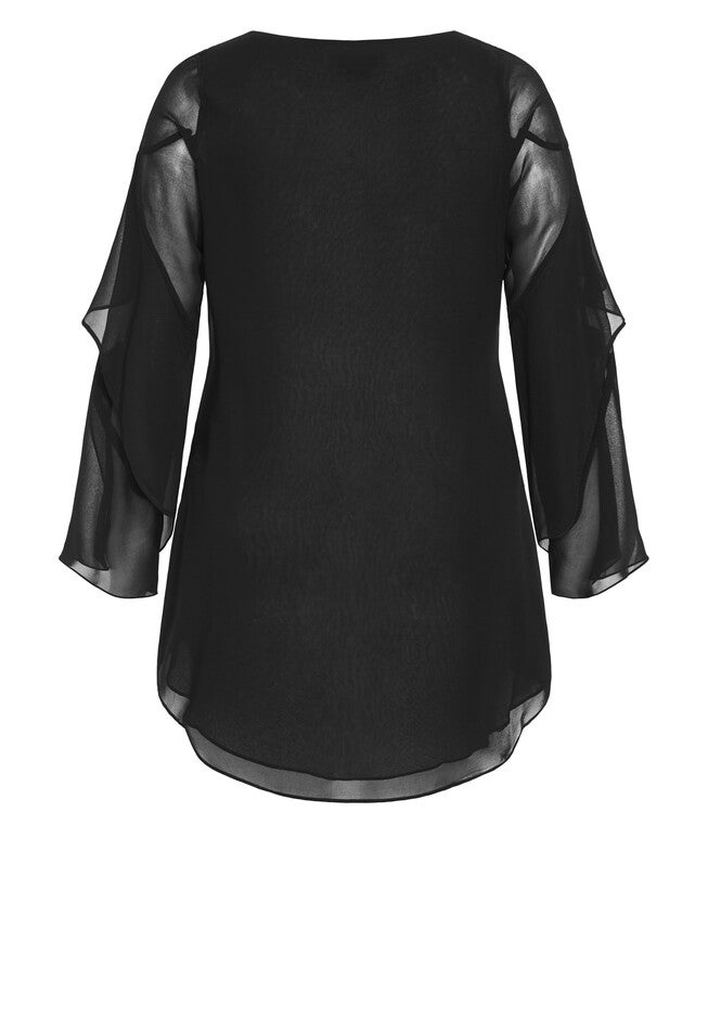 Maddie Top - black, BLACK, alternate image number null