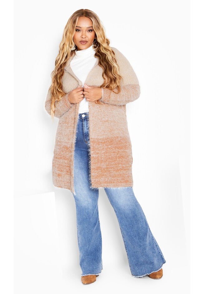 Kelsey Cardigan, CARAMEL, alternate image number null