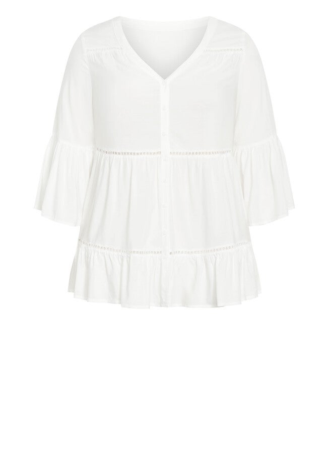 Laura Shirt, WHITE, alternate image number 4