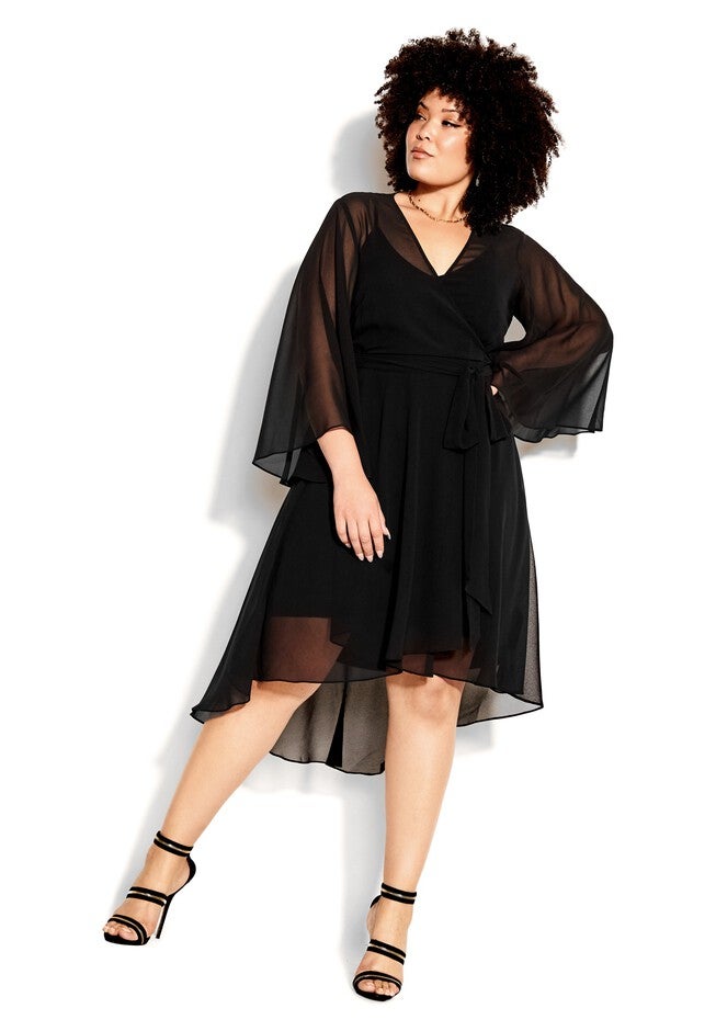 Stevie Dress - black, BLACK, hi-res image number null