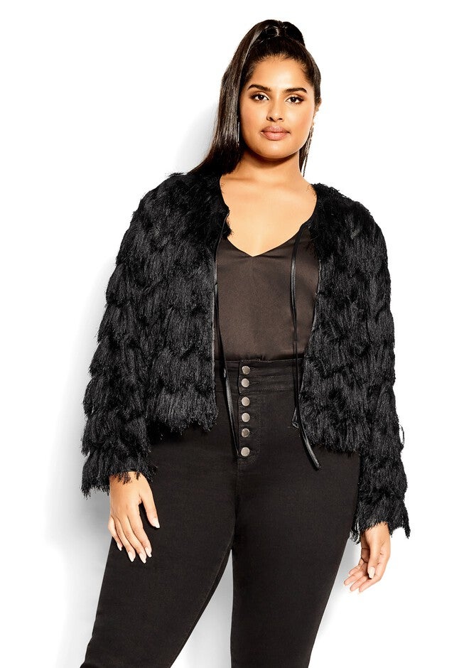 Spring Fling Jacket - black, BLACK, hi-res image number null