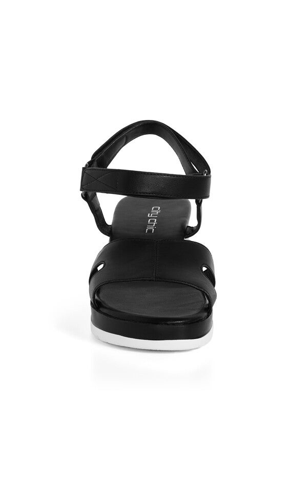 WIDE FIT Viki Platform - black, BLACK, alternate image number null