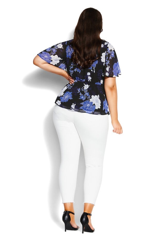 La Fleur Top - black, BLACK, alternate image number null