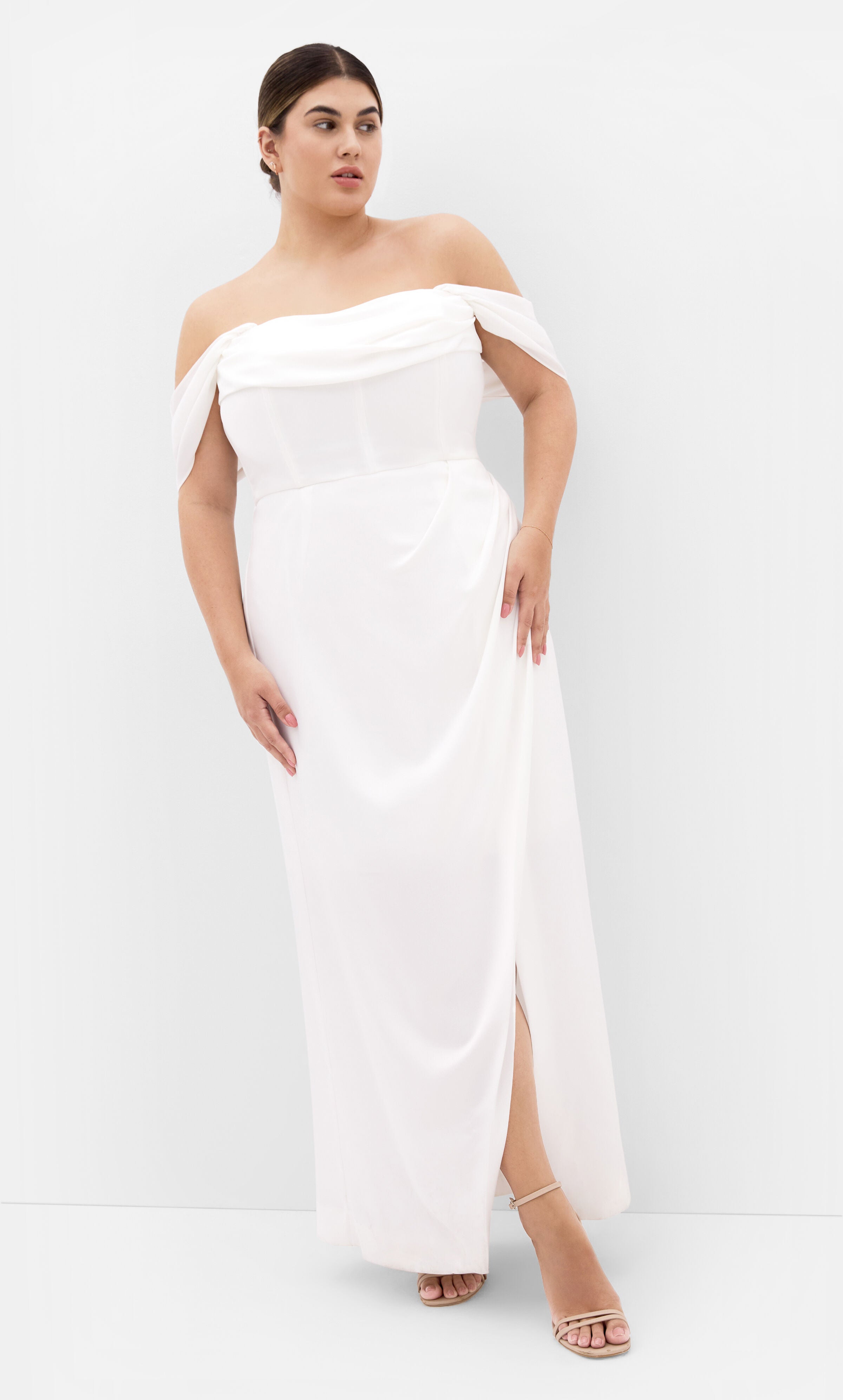 Forbidden Love Maxi Dress - ivory