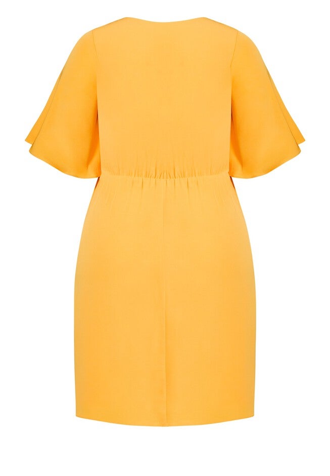 Carly Dress - gold, YELLOW, alternate image number 3