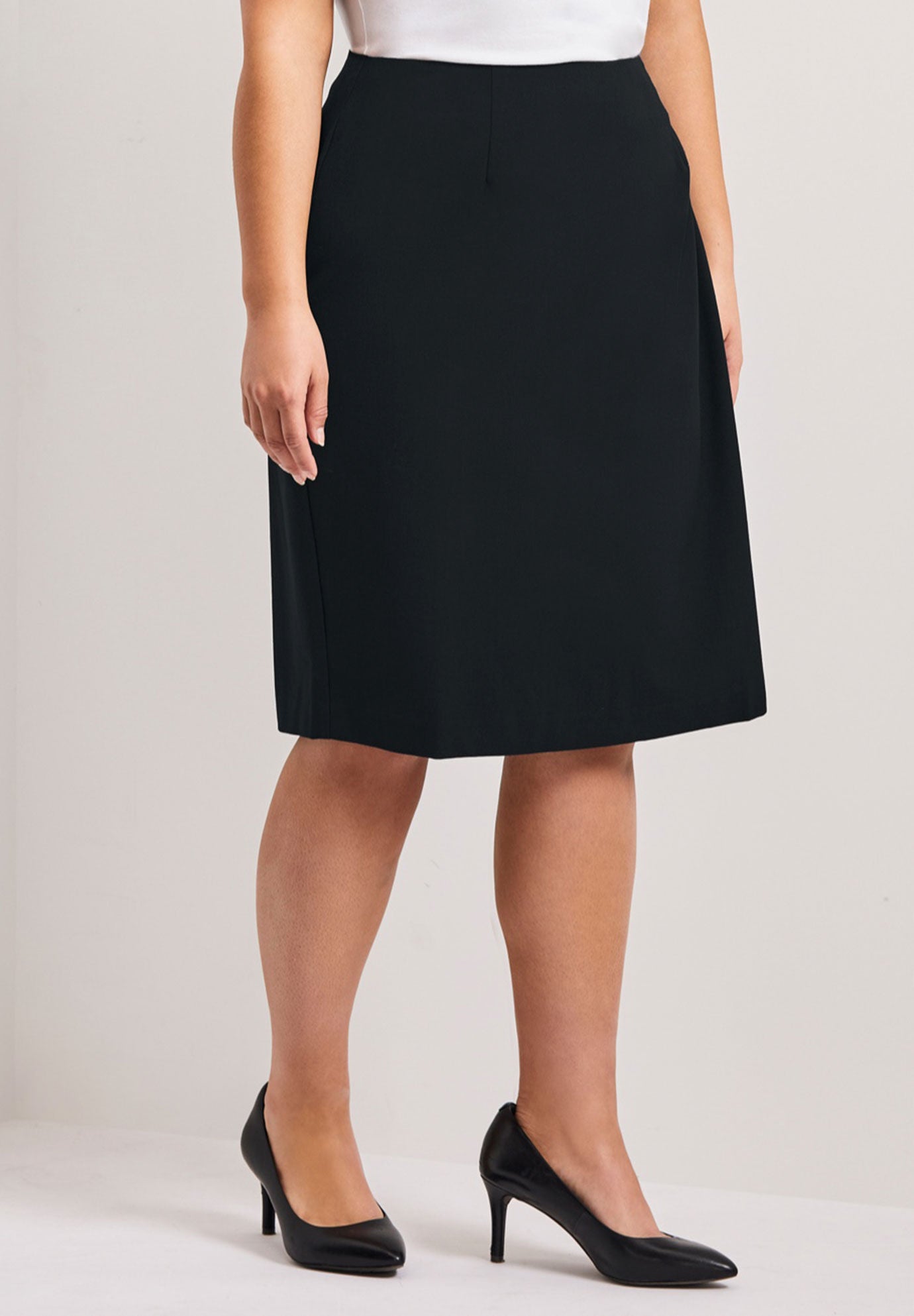 Cool Hand Pencil Skirt, BLACK, alternate image number 3
