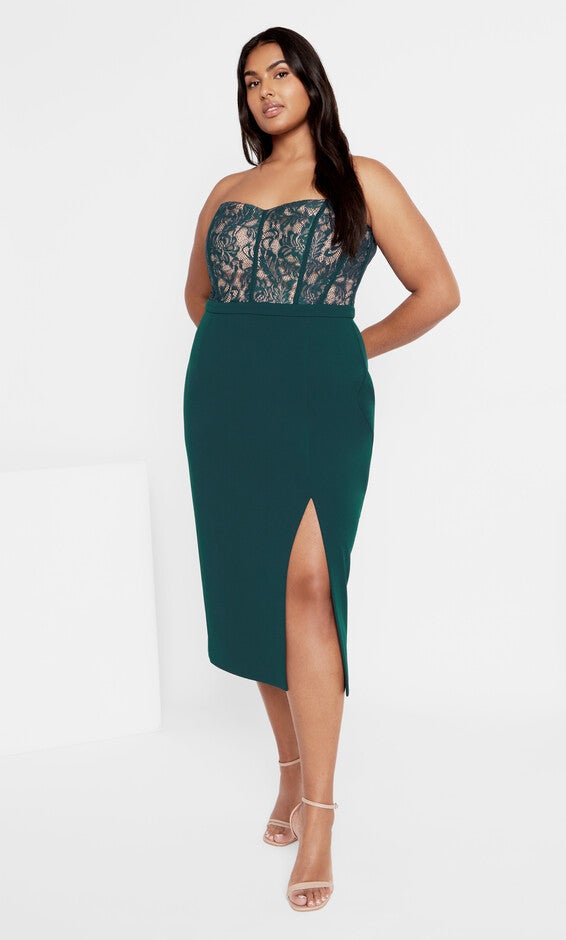 Perfect Date Dress - emerald, EMERALD, hi-res image number null