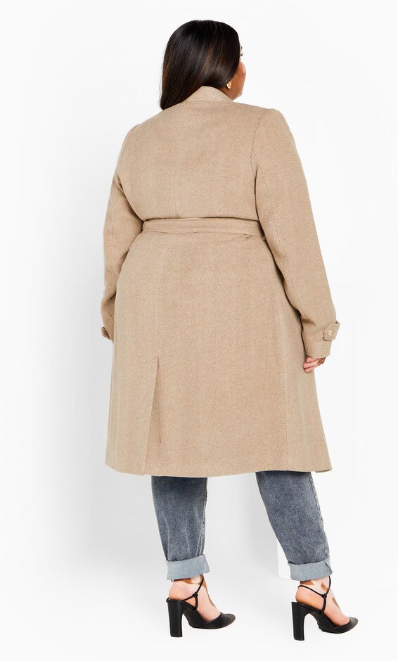 Isabella Coat - buff, BUFF, alternate image number null