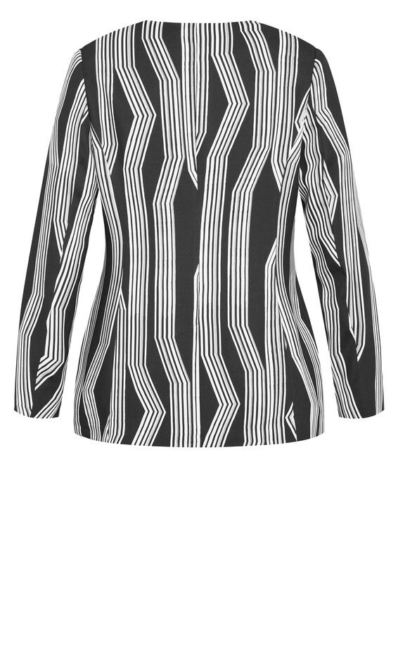 Laila Jacket - black mono, BLACK, alternate image number null