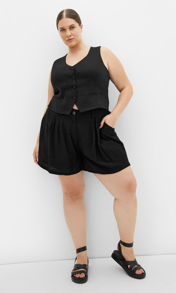 Bella Short - black, BLACK, alternate image number null