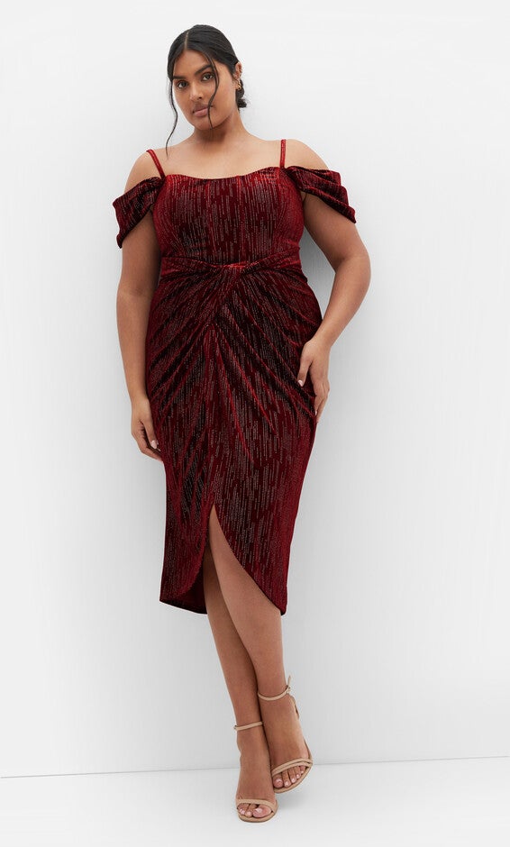 Jayla Dress - berry, RED, hi-res image number null