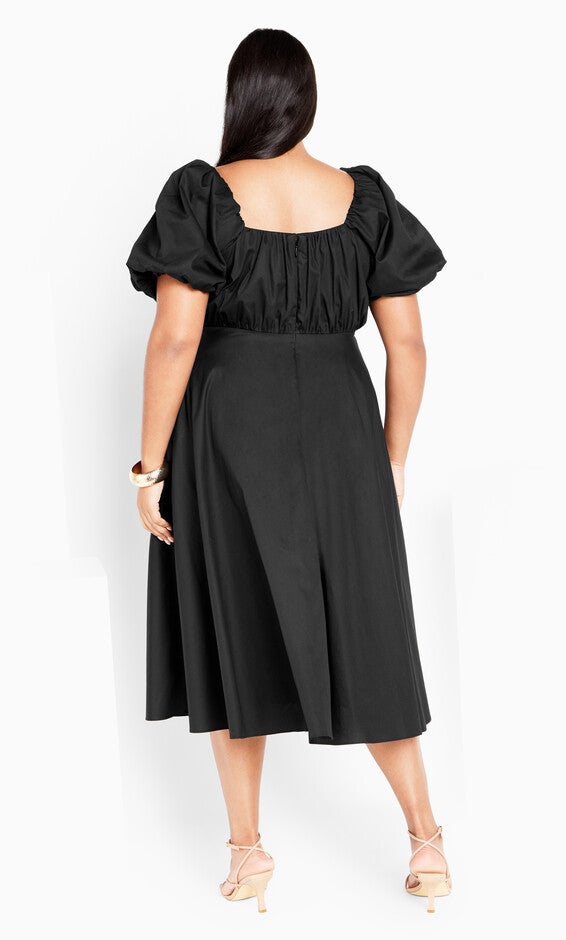 Rosabella Dress - black, BLACK, alternate image number 3