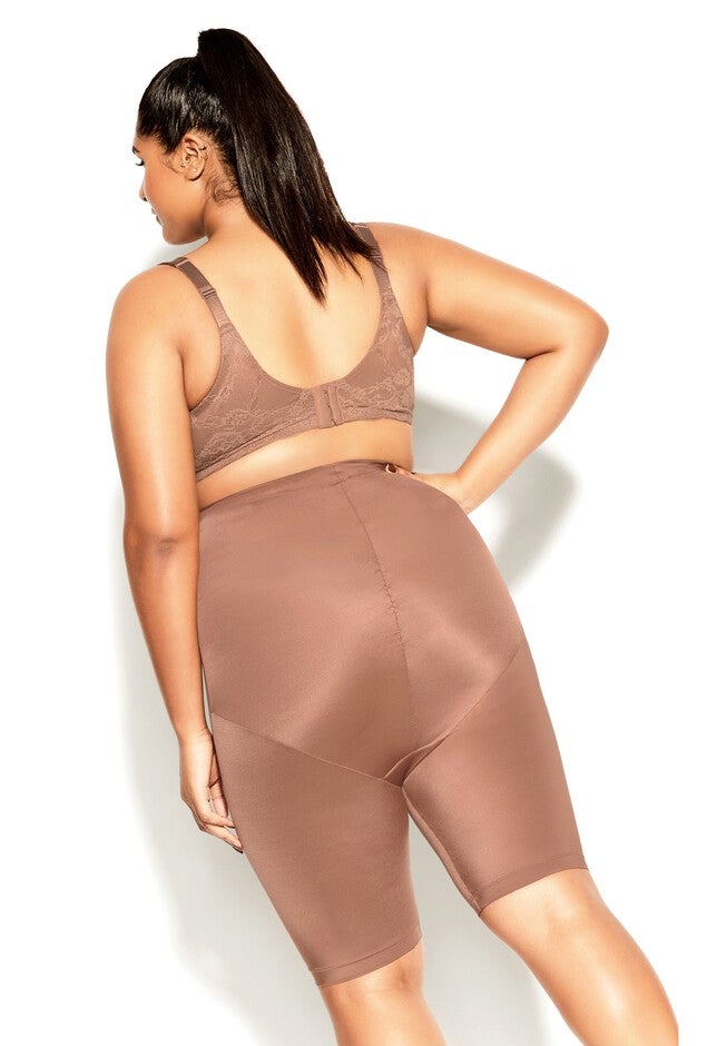 Smooth & Chic Thigh Shaper - bronze, BROWN, on-hover image number null