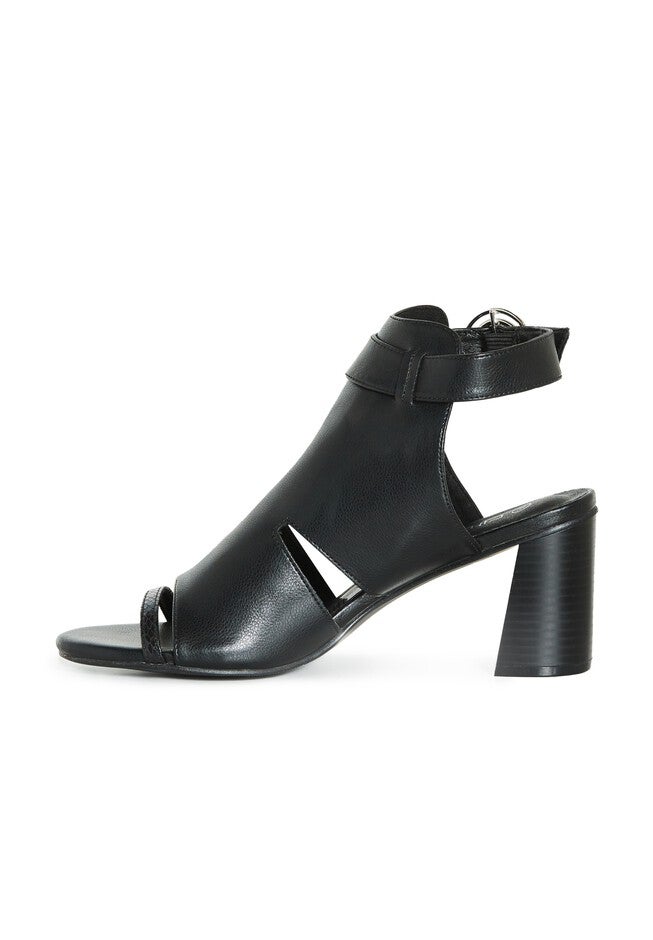 WIDE FIT Buckle Leona Shootie - black, BLACK, alternate image number 3