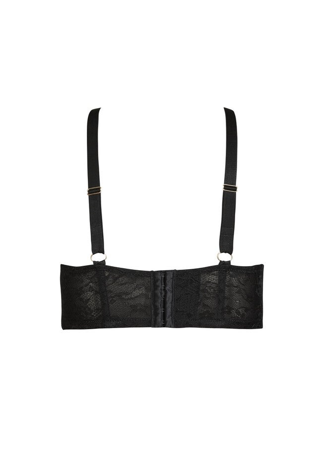 Saskia Bralette - black, BLACK, alternate image number null