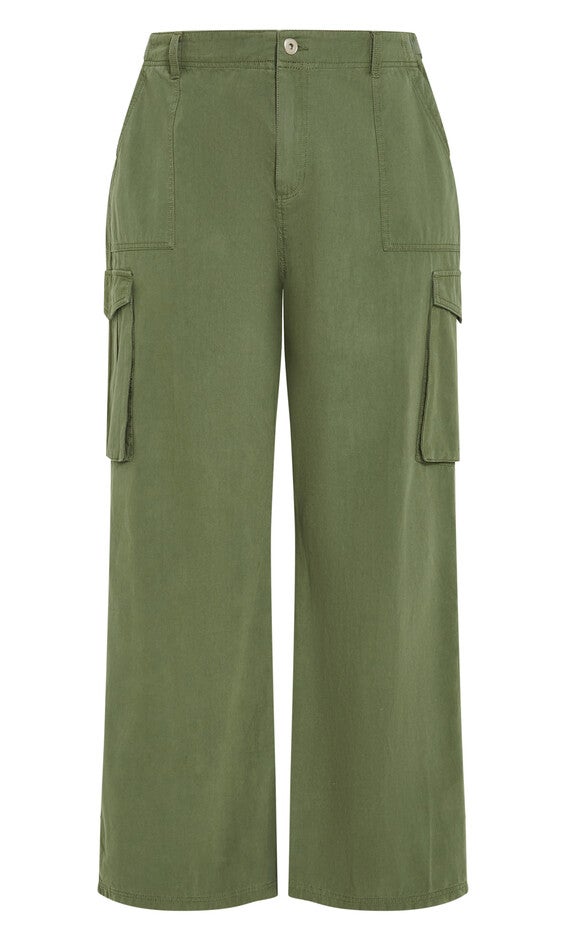 Mia Cargo Pant - olive, GREEN, alternate image number null