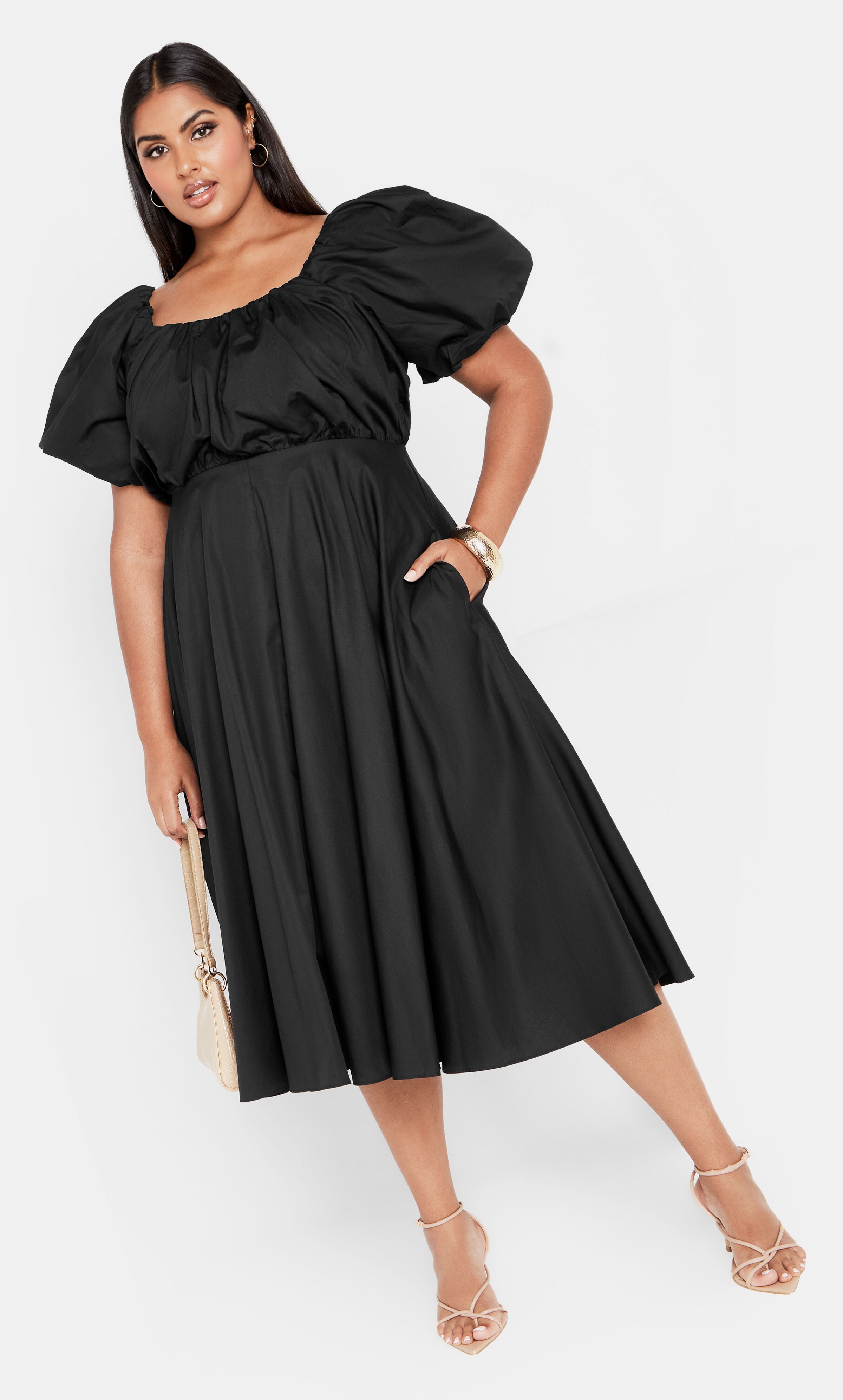 Rosabella Dress - black, BLACK, hi-res image number 0