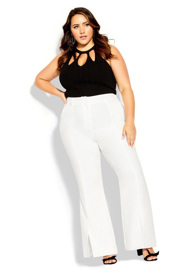 Luna Pant - ivory, WHITE, hi-res image number 0