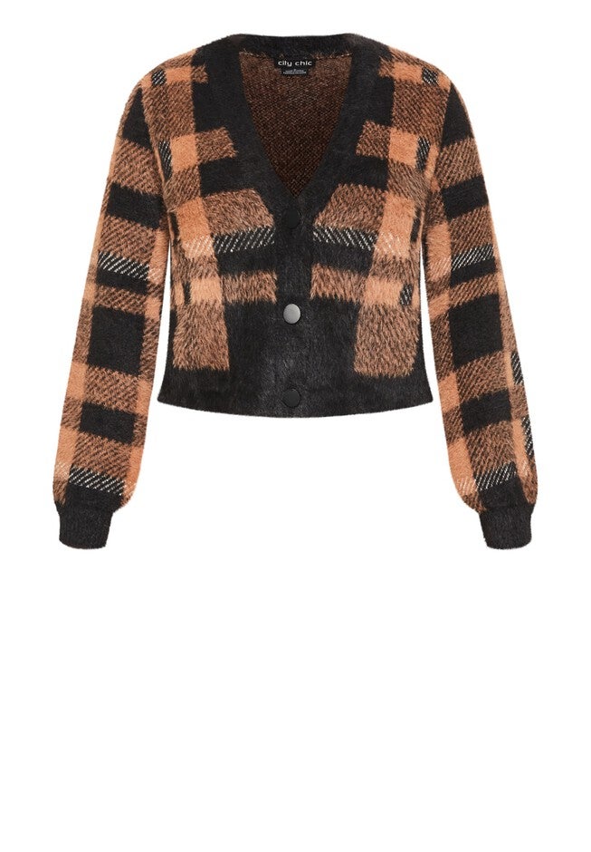 Naomi Cardigan - macchiato, BROWN, alternate image number null