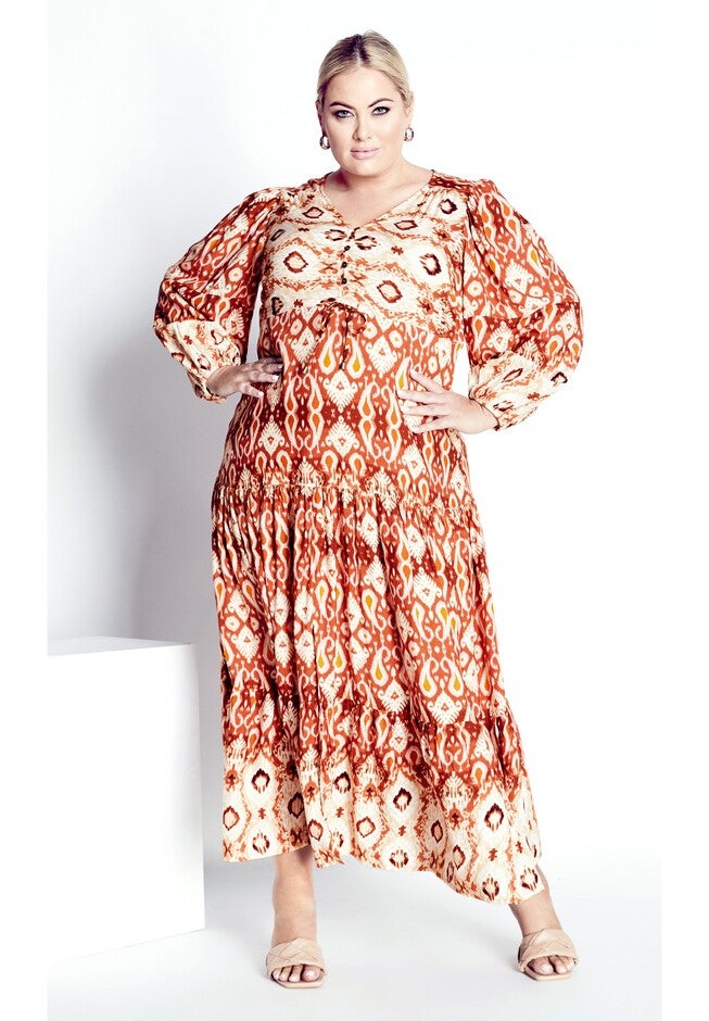 Elouise Maxi Dress, SANDS OF TIME, alternate image number 4