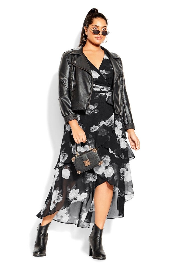 Jacqui Maxi Dress - black, BLACK, on-hover image number null
