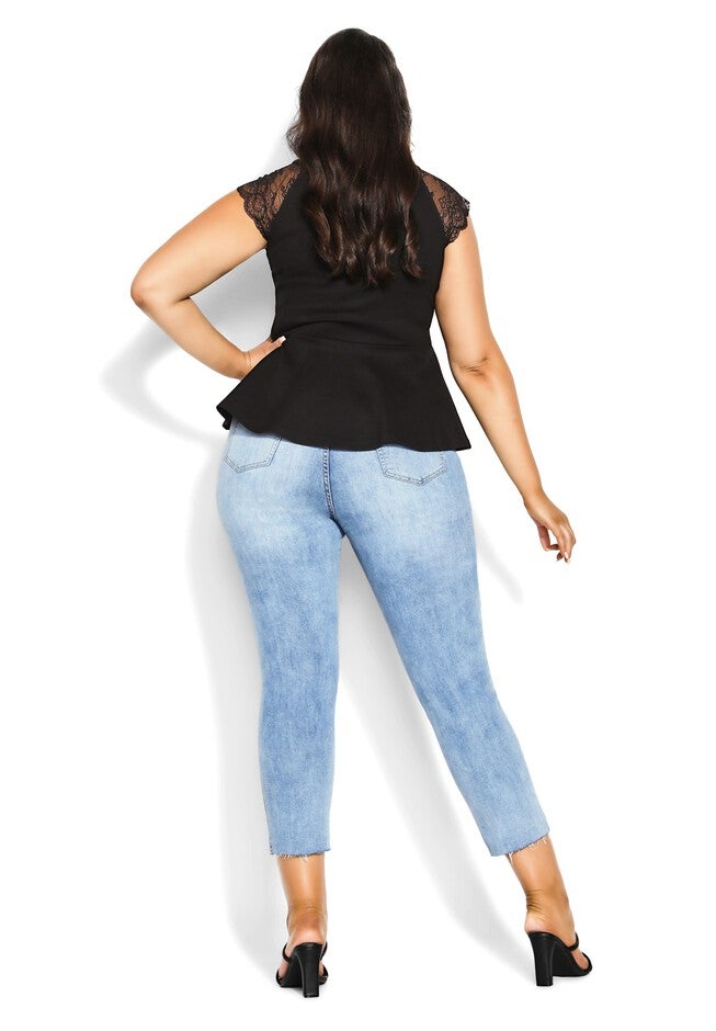 Layla Top - black, BLACK, alternate image number null