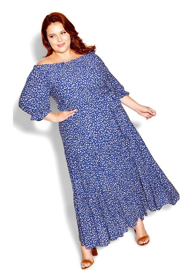 Emily Maxi Dress - sky, BLUE, hi-res image number null