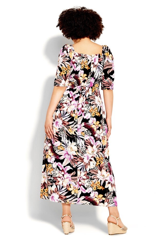Mahe Maxi Dress - black, BLACK, alternate image number 4