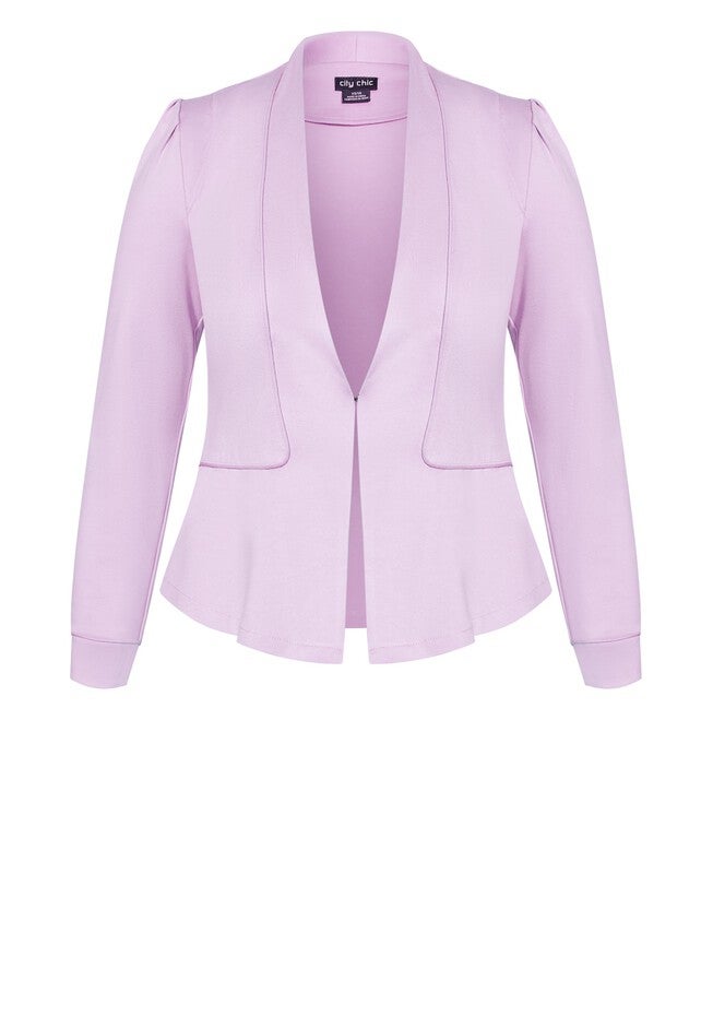 Piping Praise Jacket - lilac, PURPLE, alternate image number 3