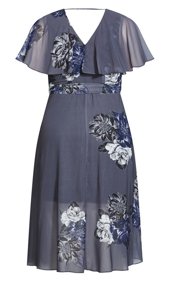 Bouquet Dress - slate, GREY, alternate image number 5