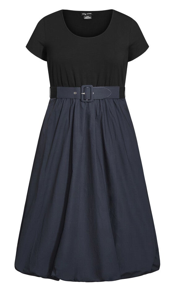 Paris Days Dress - navy, NAVY/BLACK, alternate image number null