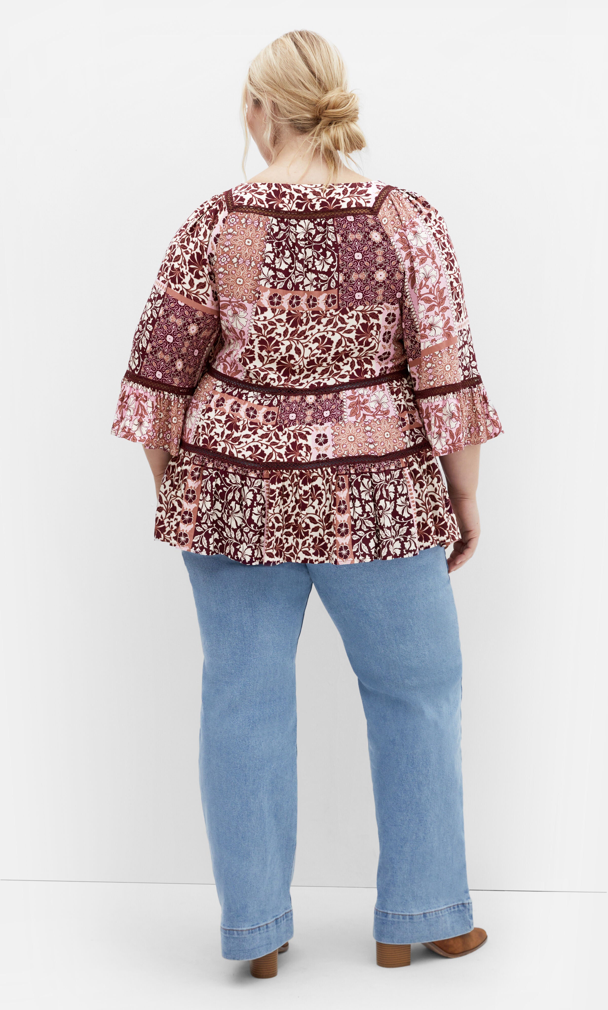 Lailah Top - amethyst, PURPLE, alternate image number 2