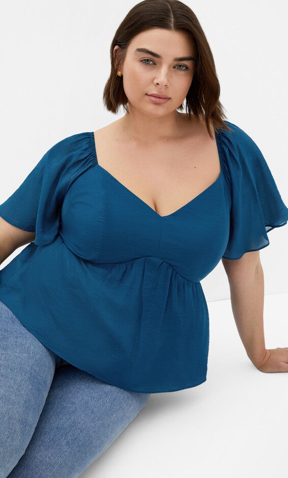 Marci Top - poseidon, BLUE, hi-res image number 0