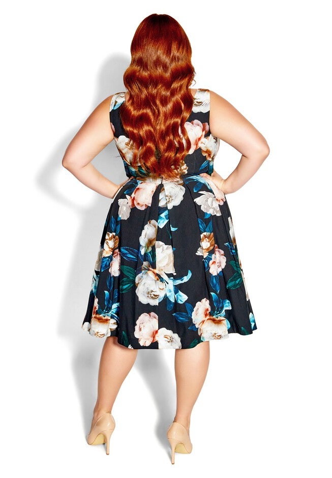 Sandra Dress - black, BLACK, alternate image number 2