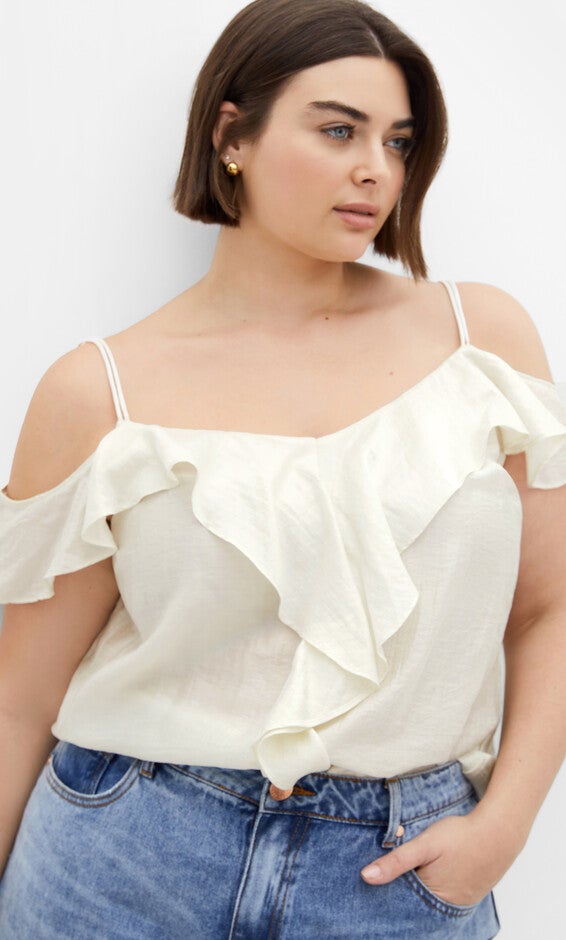 Aliya Top - butter, YELLOW, alternate image number 4