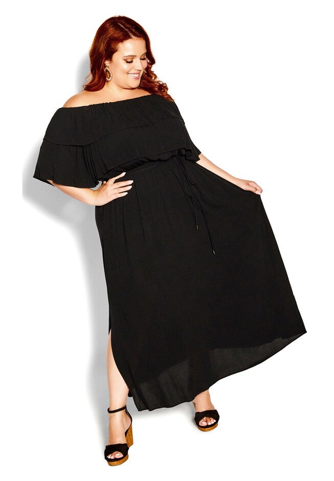 Monaco Dress - black, BLACK, hi-res image number null