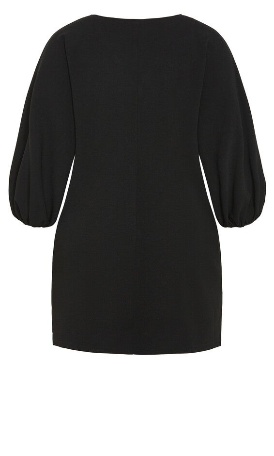 Lilia Dress - black, BLACK, alternate image number null
