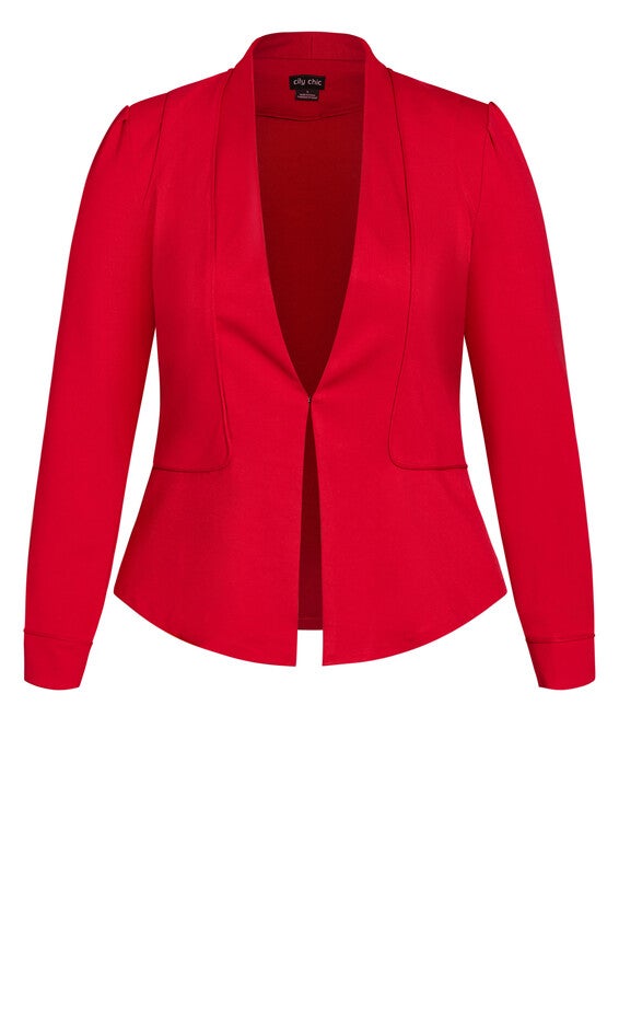 Piping Praise Jacket - cherry, RED, alternate image number null
