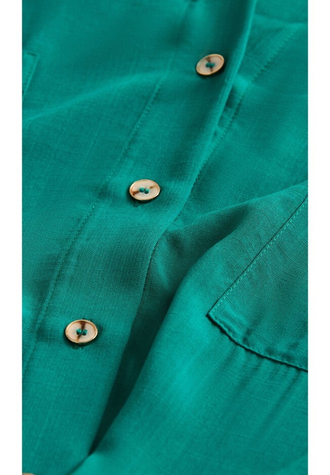 Tropical Tie Top - marine, BLUE, alternate image number null
